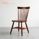 Ghế Ăn Gỗ Beach 8 Nan Sơn PU H930 (Gỗ)