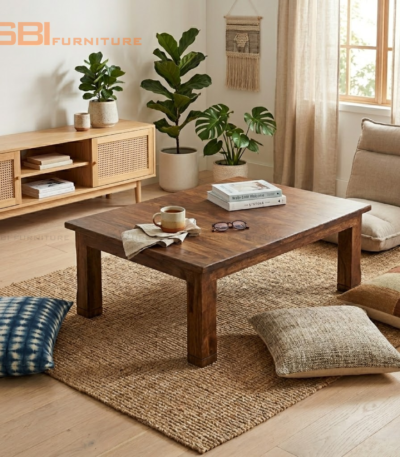 Bàn Trà Bệt Chân Lùn