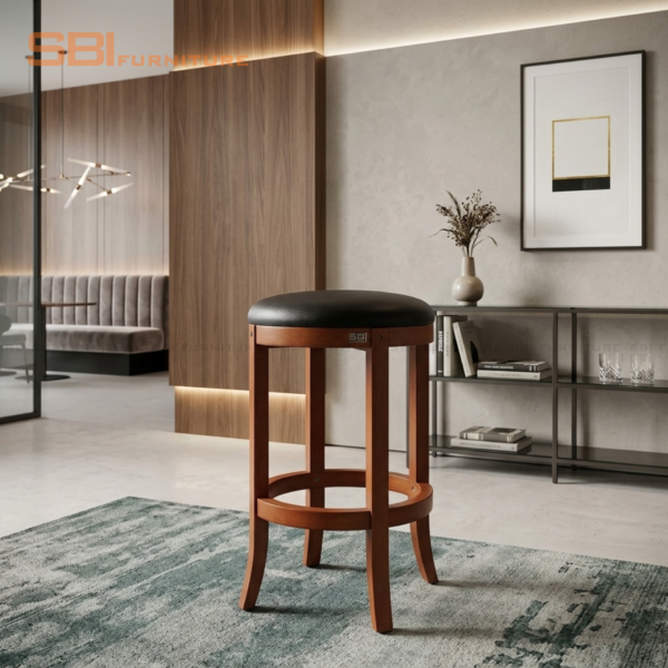 Ghế Quầy Bar Cao Cổ Điển Đường Kính 32 cm | SBI Furniture- 2